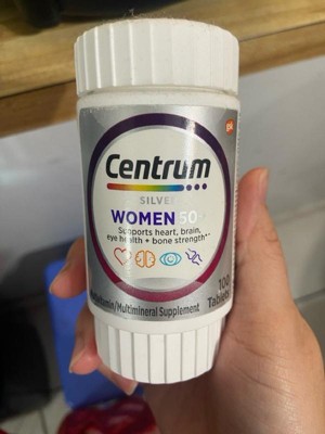 Centrum Silver Women 50+ Multivitamin/multimineral Supplement Tablets -  100ct : Target