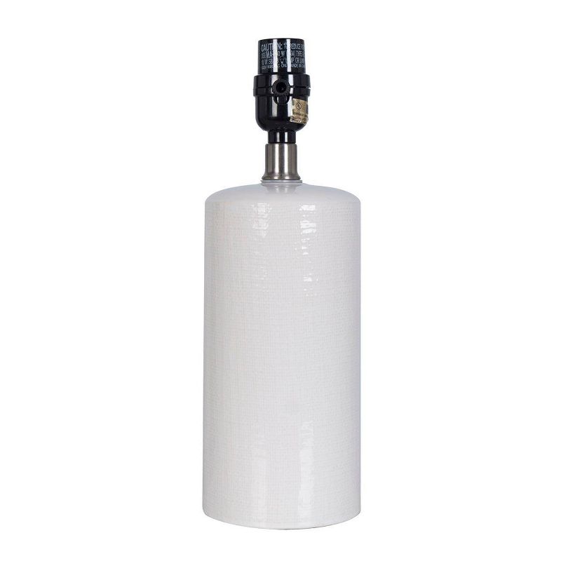 Small Ceramic Lamp Base White - Threshold™, 1 of 3
