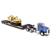 Diecast Masters 1/87 Caterpillar CT660 Day Cab with Lowboy Trailer & 315C L Hydraulic Excavator 84415 - 3 of 4