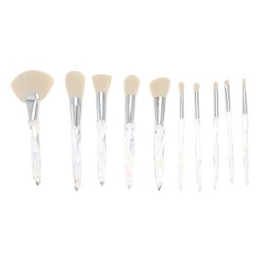 Unique Bargains Durable Lightweight Makeup Brush Set 10 Pcs - 1 of 4