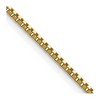 Chisel Stainless Steel Polished Yellow IP-plated 1.5mm 24" Box Chain Necklace - 2 of 4