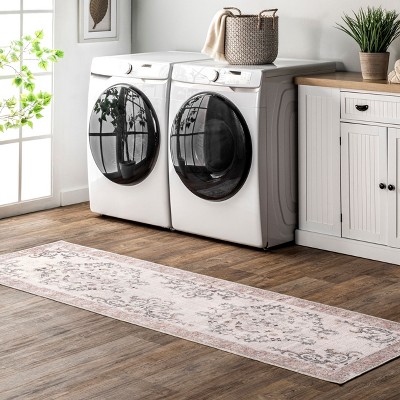 Nuloom Icelynn SplashGuard Machine Washable Area Rug