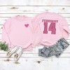 Simply Sage Market Women's Graphic Sweatshirt February Fourteenth Front And Back Design - 3 of 4