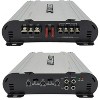 Audiobank 2 Channels 800 WATTS Bridgedable Car Audio Stereo Amplifier P802 Heavy-Duty Aluminum Alloy Heatsink | Class A-B Operation Remote On/Off - 4 of 4