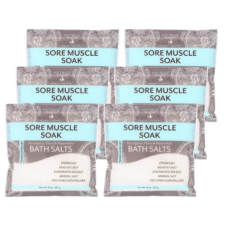 Soothing Touch Tension Relief Sore Muscle Soak Bath Salts - Case Of 6/8 ...