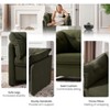Aukfa Chenille Oversized Armchair,Modern single sofa lounge chair with 24.4" seat depth for living room comfort - 2 of 4