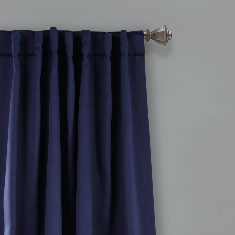 Insulated Back Tab Blackout Window Curtain Panels Set - Lush Décor, 3 of 9