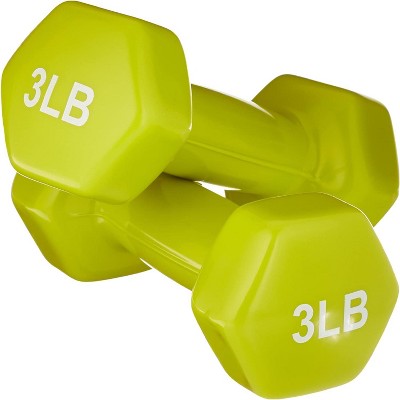 Vinyl Coated Dumbbell Set, Hand Weights for Home Gym, Strength Training & Fitness