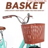 24" & 26" Cruiser Bike Commuter Bike Beach Cruiser w/ Ergonomic Upright Design, w/Basket & Adjustable Seat - 3 of 4