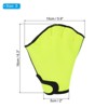 Unique Bargains Swimming Diving Resistance Webbed Training Aquatic Gloves 1 Pair - 2 of 4