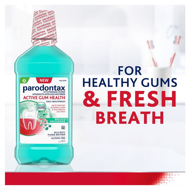 Parodontax Active Gum Health Breath Freshener Mouthwash, 2 of 8