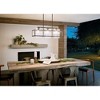 Kichler Lighting Wright 3 - Light Chandelier in  Weathered Zinc - 4 of 4