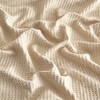 100% Cotton 300GSM Solid Waffle Blanket - Isla Jade - 3 of 4