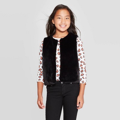 cat and jack fur vest