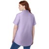 Woman Within Petite Perfect Short Sleeve Shirt - 3 of 4