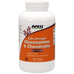 Glucosamine & Chondroitin Extra Strength by Now Foods  -  240 Tablet - 1 of 2