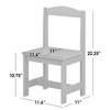 3pc Madeline Kids' Table and Chair Set - Buylateral - 4 of 4