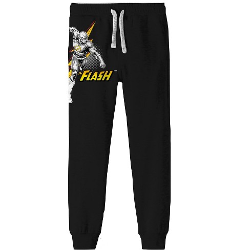 Black & White Flash Youth Boy's Black Sweatpants - image 1 of 1