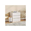 SunnyPoint Trash Can with Plastic Inner Buckets 1.32 Gallon White&Bamboo (YH-5LTCAN-BAM) - 2 of 4