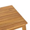 Outside Annisa Chat Set Loveseat and Coffee Tables with 2 Club Chairs-Christopher Knight Home - 3 of 4