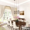 Hunter Fans 28.25" Gablecrest Ceiling Light French Oak Finish - 2 of 2