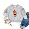 The Juniper Shop Trick Or Treat Skull Toddler Graphic Sweatshirt - 2 of 3
