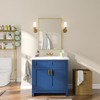 Organnice Aluminum Frame Bathroom Vanity Mirror - 2 of 4