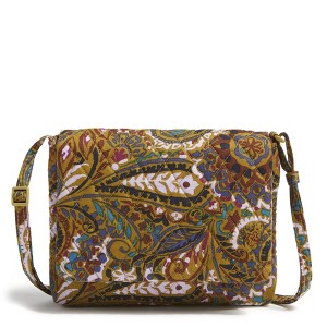 Vera Bradley Women's Outlet Cotton Small Flap Hipster Crossbody Bag - 1 of 3