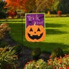 Jack O Lantern Halloween Applique Garden Flag Holiday 18" x 12.5" Briarwood Lane - 4 of 4