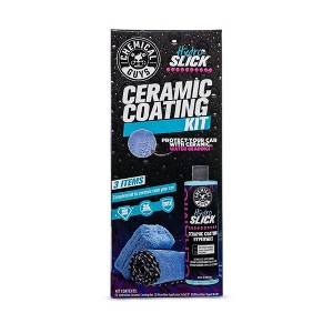 Chemical Guys HydroSLICK Ceramic Coating Kit: Liquid Automotive Protector, Unscented Cleaner, Headlight Restoration - 1 of 2