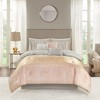 7Pcs Comforter Set, Modern Solid Bedding Set, Microfiber Bed Comforter - 3 of 4