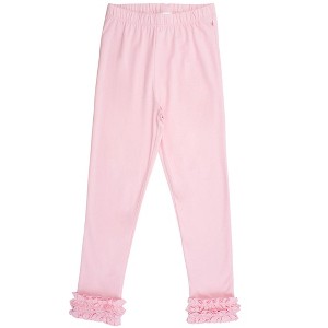 RuffleButts Girls Ruffle Leggings - 1 of 4