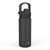 Zak Designs 20oz Stainless Steel Double Wall Vacuum Antimicrobial Beacon Bottle - 2 of 4