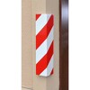 Maxsa Innovations Park Set of 2 Right Edge Warning Protectors: Foam Car Parking Stoppers for Garage, Red & White - 4 of 4