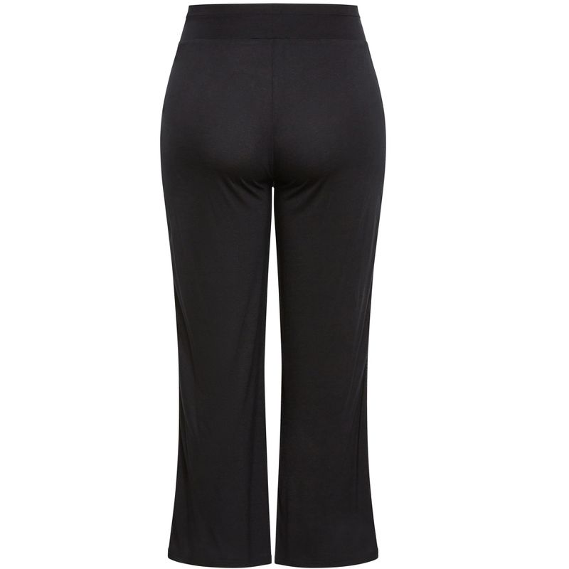 Women's Plus Size Jada Sequin Pant - black | AVENUE, 5 of 7