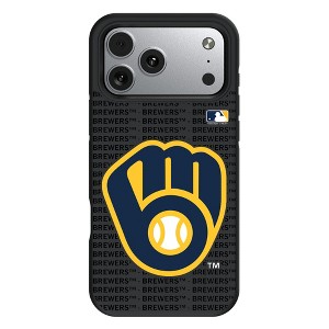 MLB National League Teams Text Backdrop Bump Cell Phone Case for Apple iPhone 17 Series - 1 of 4