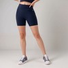 Anna-Kaci Active Women's High Waist Biker Shorts with Seamless Design - 3 of 4
