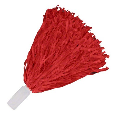 Magic Matt’s Brilliant Blinkys Non Light Up Short Handle Cheer Pom poms Red