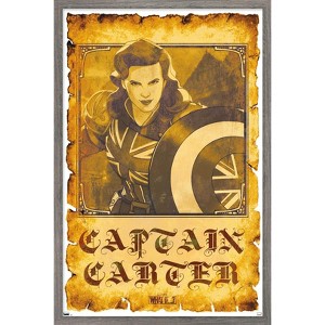 Trends International Marvel What If: Season 2 - Captain Carter Framed Wall Poster Prints - 1 of 4