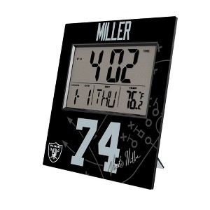NFL Las Vegas Raiders Players Game Tactic Wall Clock - 1 of 3