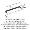 Amerock Balon Pull for Cabinets, Drawers, and Furniture - 3 of 4
