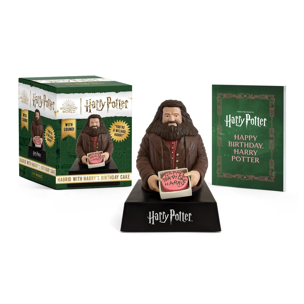 Harry Potter: Hagrid with Harrys Birthday Cake (Youre a Wizard, Harry) - (Rp Minis) by Donald Lemke (Paperback)