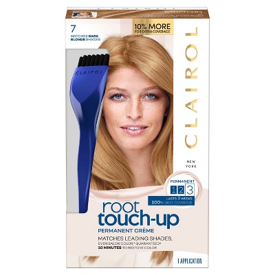 Clairol Root Touch-Up Permanent Hair Color - 7 Dark Blonde - 1 Kit