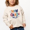 The Juniper Shop SmileyWorld New Grade Who Dis? Toddler Sweatshirt - 3 of 4