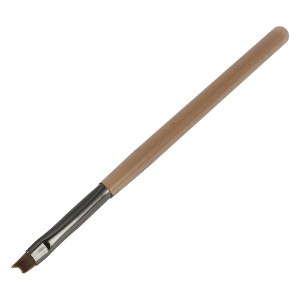 Unique Bargains French Style Nail Painting Brushes for Polish Painting Home DIY Clear Brown 1 Pc - 1 of 4