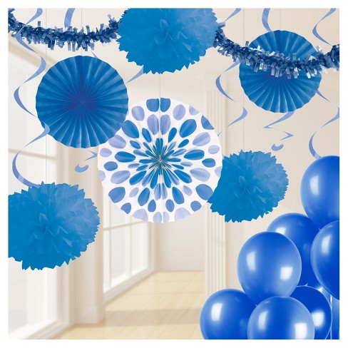 Cobalt Blue Party Decorations Kit Target