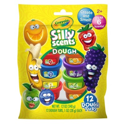 Crayola Silly Scents Dough Halloween Pack, 1 Ounce (50 Count) - Pumpkin