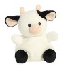 Aurora Small Party Sized Sweetie Cow Palm Pals Adorable Stuffed Animal White 8" - 2 of 4
