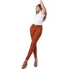 YMI Women's Hyper Stretch Mid-Rise 5 Pocket Slim Fit Skinny Jeans - 2 of 4