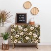 Avenie Floral Meadow Spring Green Walnut Credenza - Deny Designs - 3 of 3